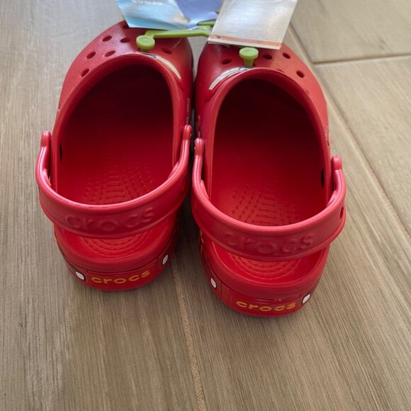 NWT CROCS x LIGHTING MCQUEEN LIGHT UP KIDS C13 - Picture 4 of 6